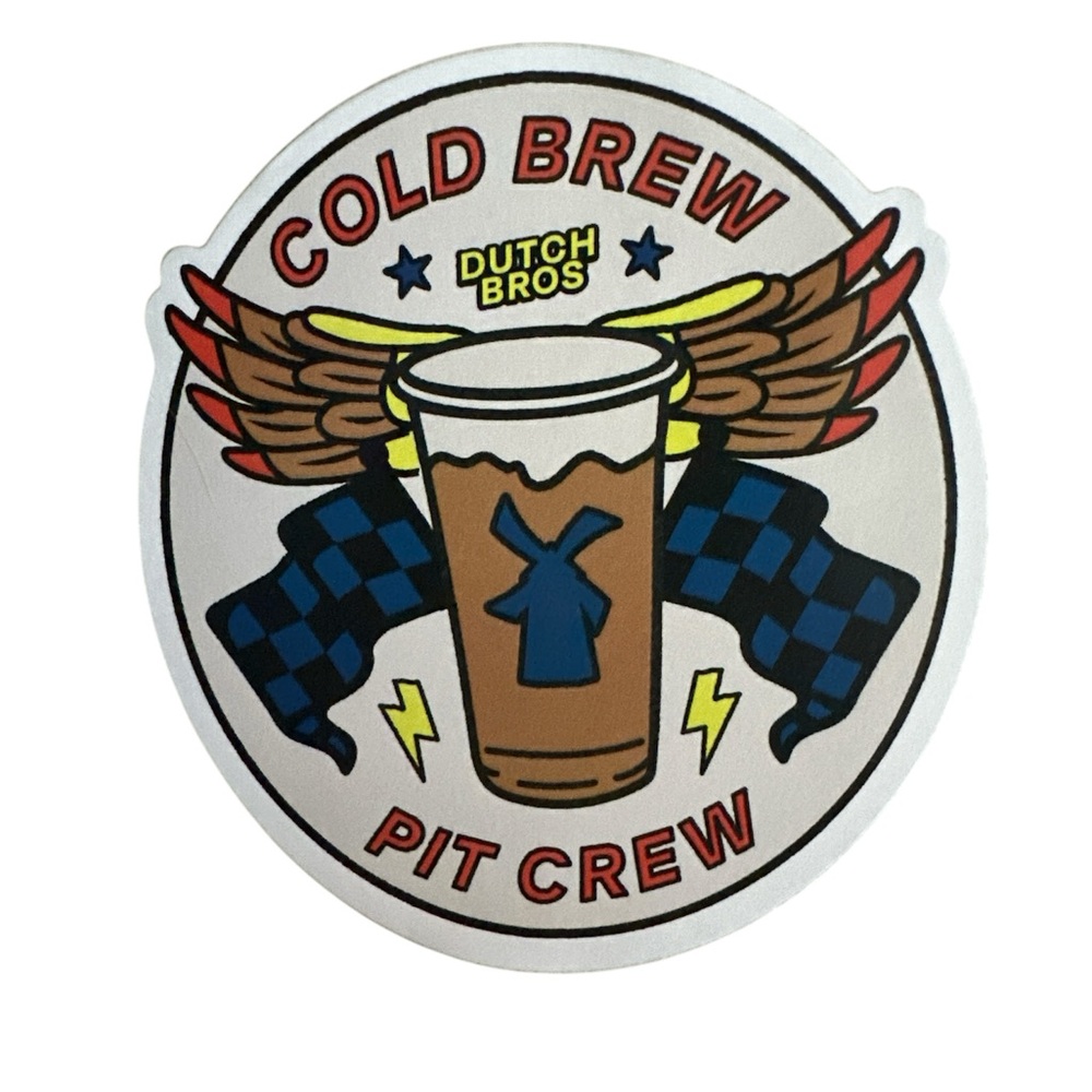 Dutch Bros Coffee April 2024 Sticker Drop Scratch & Sniff